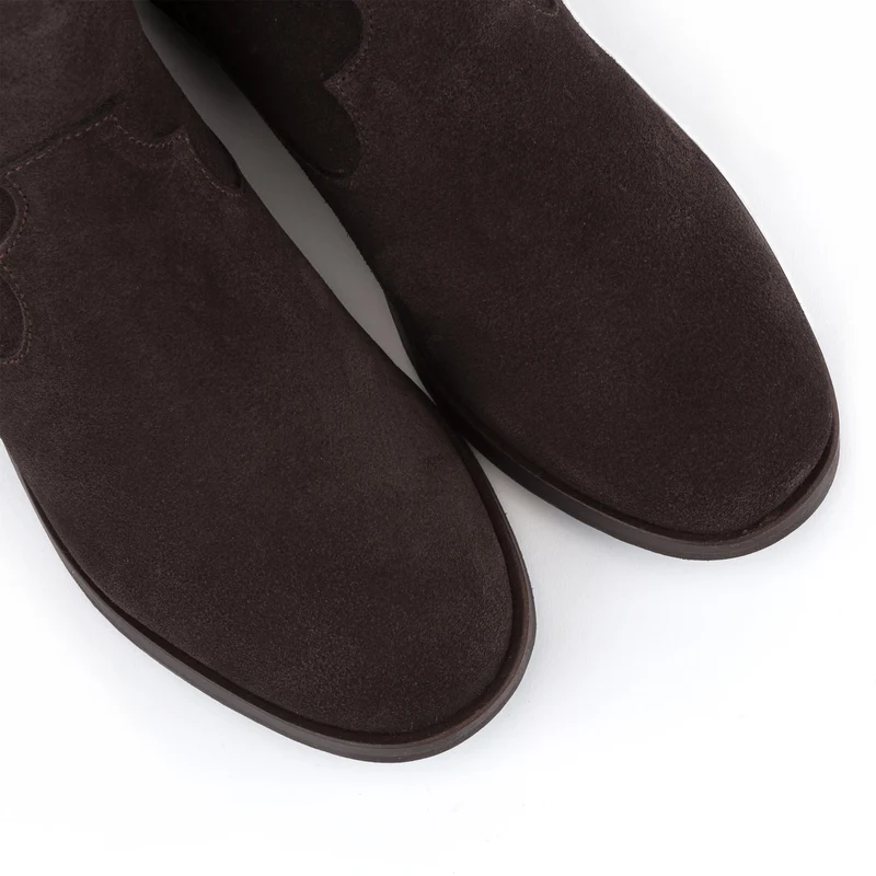 Bota serraje marrón TEJASI Jeromín