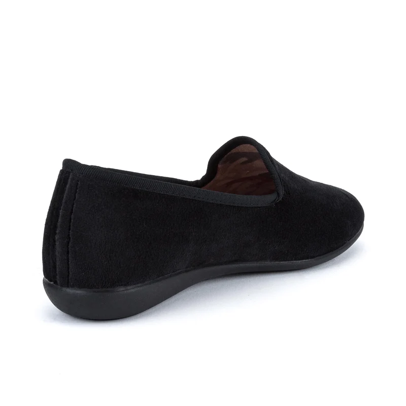 Zapatilla casa negra 18401 La Cadena