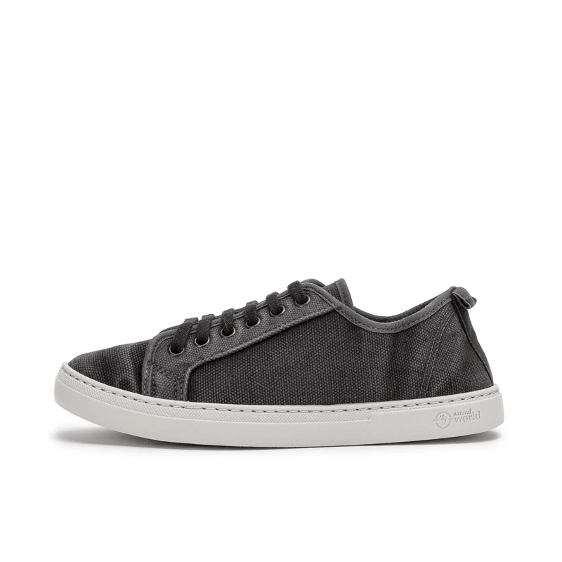 Zapatilla negro lavado 6351ELONA Natural World