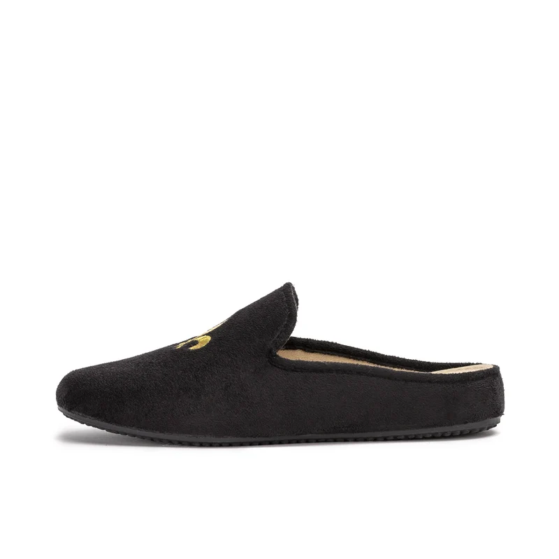 Zapatilla casa negra 53540 Norteñas