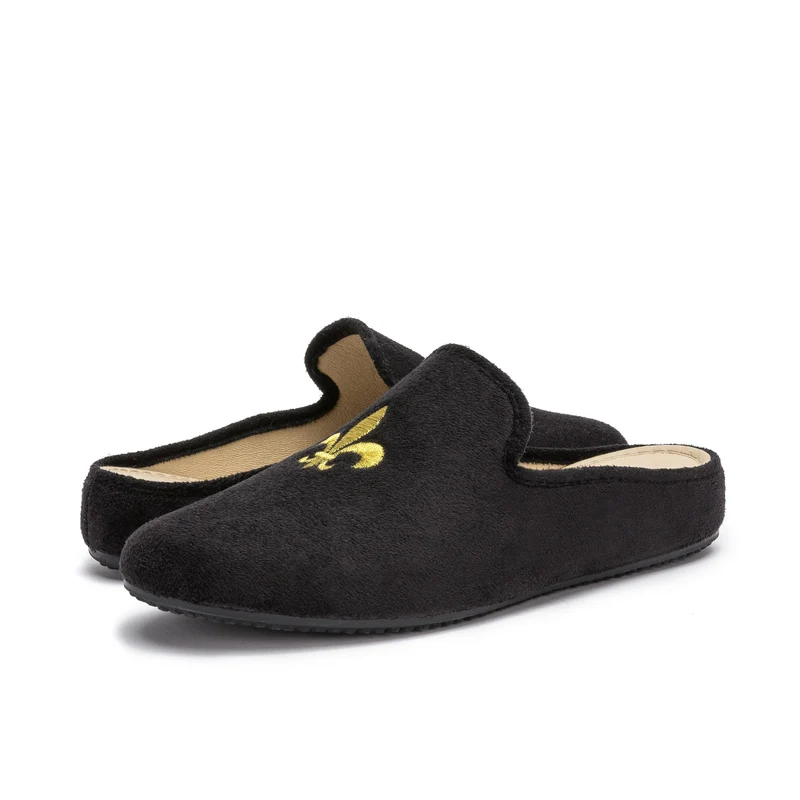 Zapatilla casa negra 53540 Norteñas