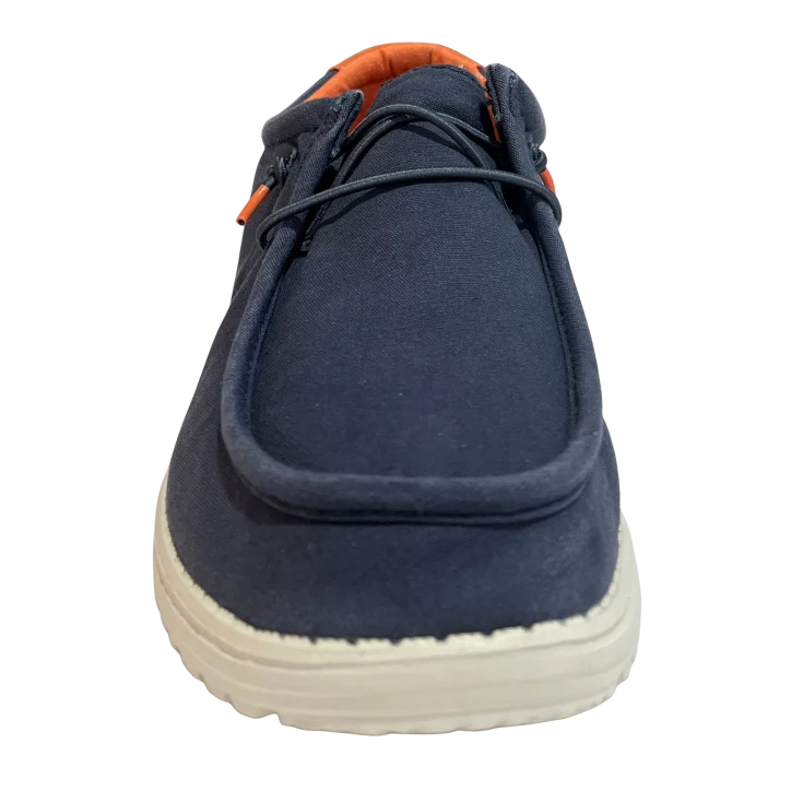HOMBRE CASUAL ZAPATO CRO LONA NAVY XTI