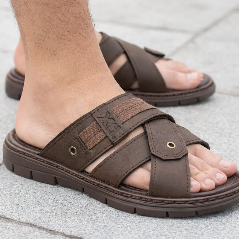 HOMBRE SANDALIA CRO - C. MARRON