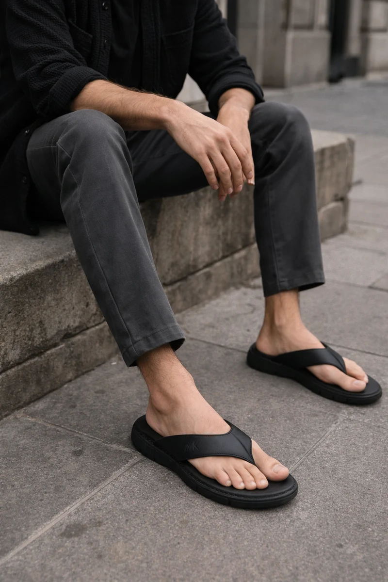 HOMBRE SANDALIA CRO - C. MARRON