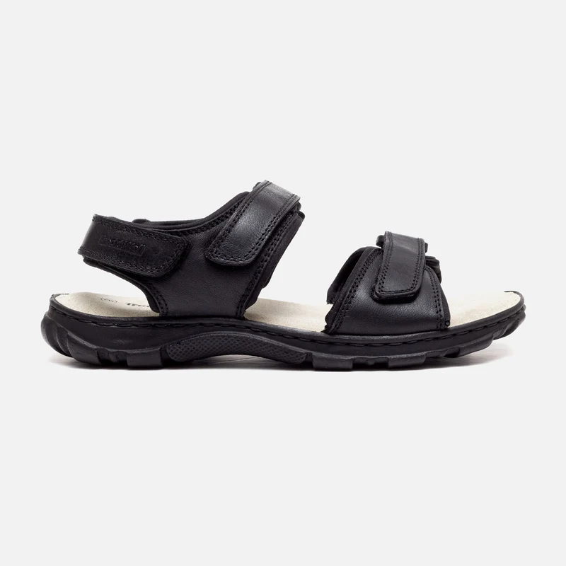 Sandalias de cuero James de ajuste ancho para hombre de Tredd Well