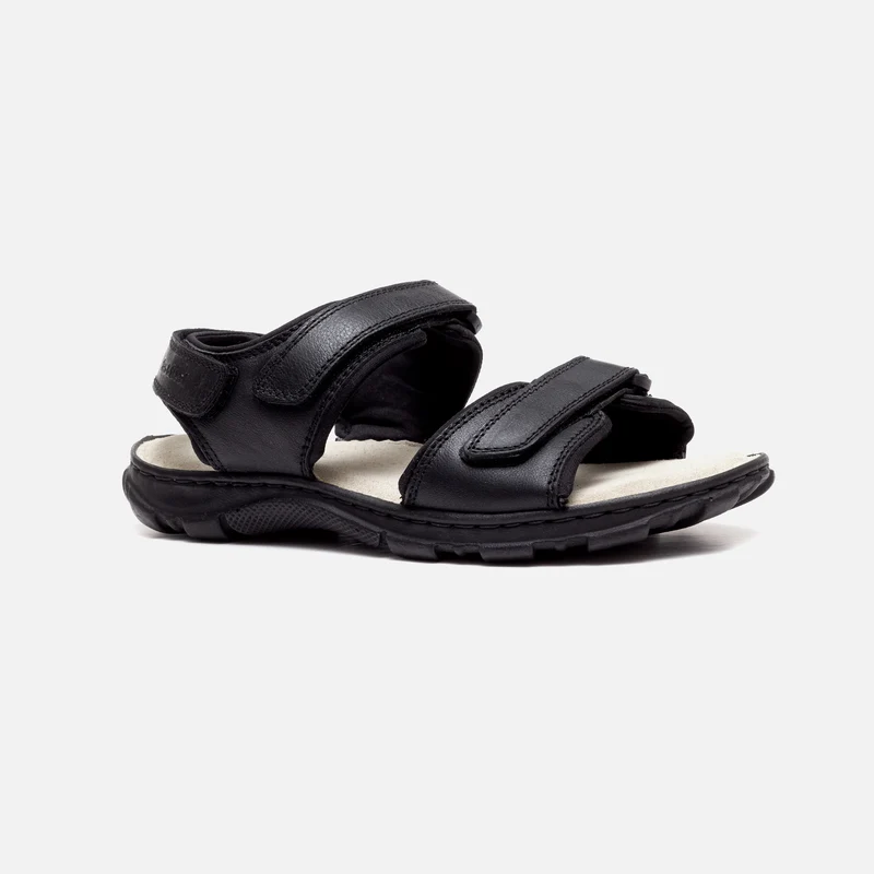 Sandalias de cuero James de ajuste ancho para hombre de Tredd Well
