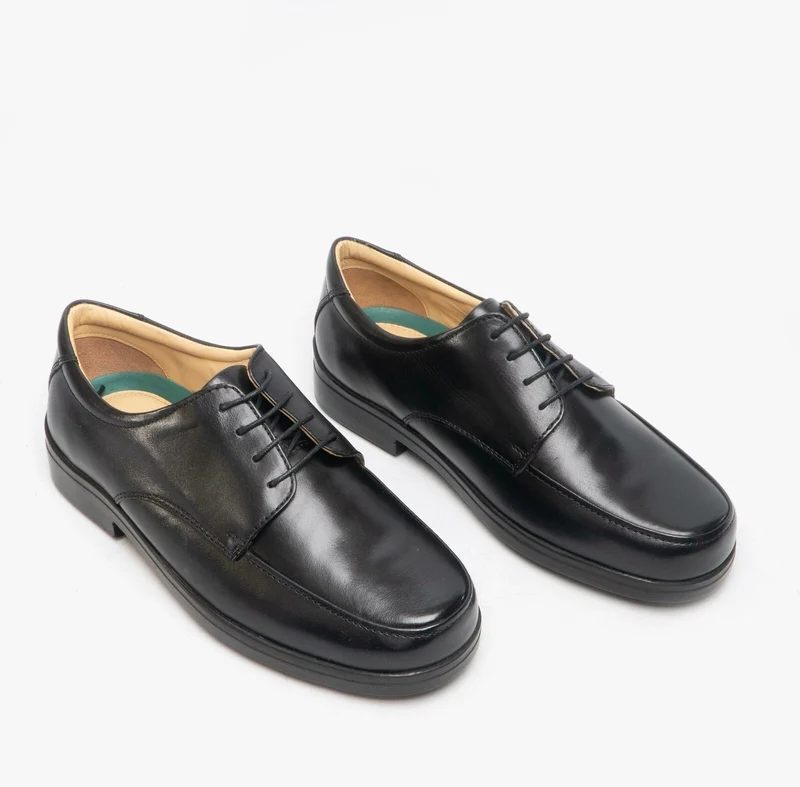 Zapatos Roamers Marlow M409A de ajuste ancho para hombre