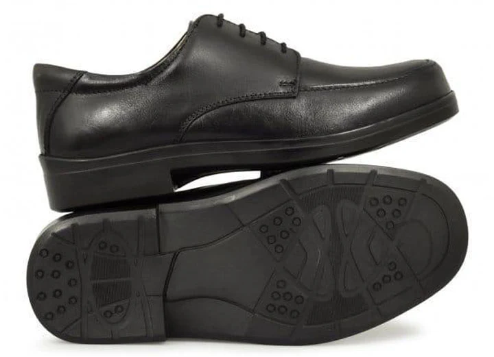 Zapatos Roamers Marlow M409A de ajuste ancho para hombre