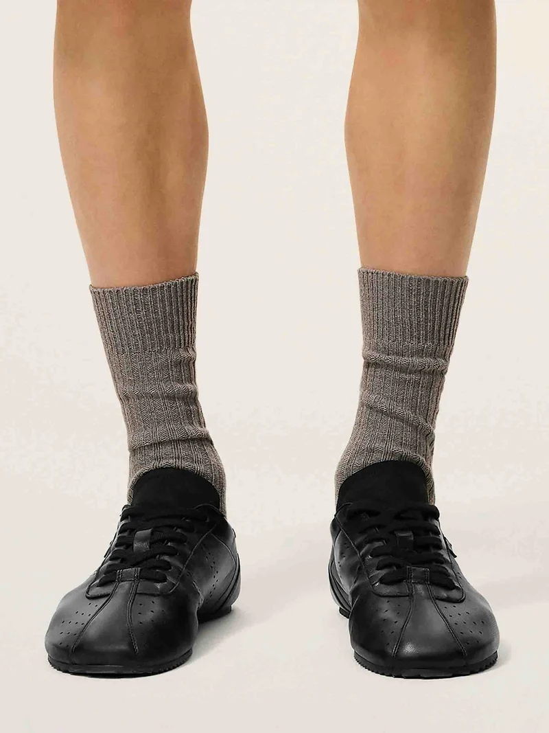 Zapatillas Piel Lisa
