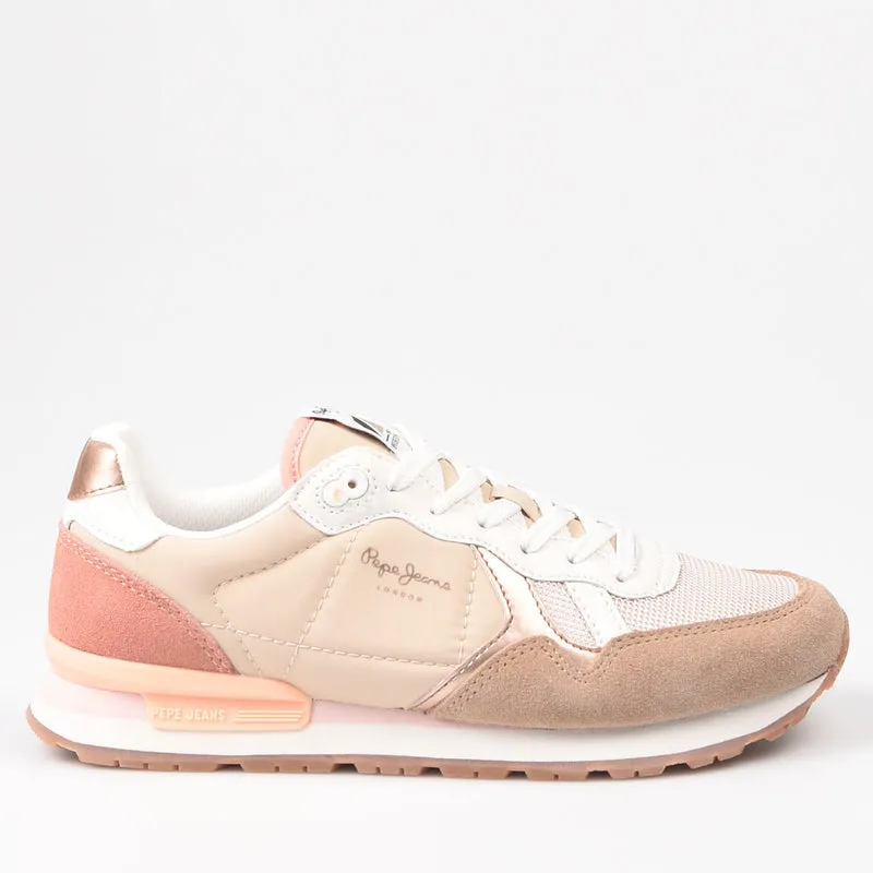 Zapatillas Pepe Jeans Brit Mix 847 Beige