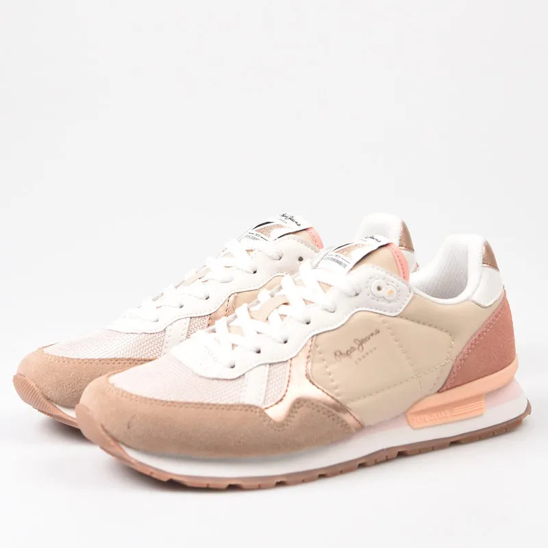Zapatillas Pepe Jeans Brit Mix 847 Beige