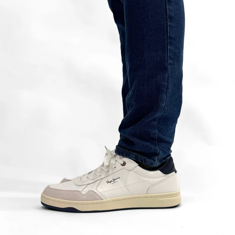 Zapatillas Pepe Jeans Kore Brit 800 Blanco
