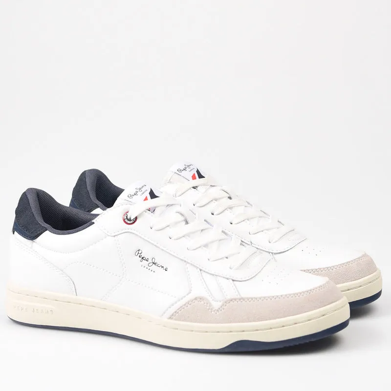 Zapatillas Pepe Jeans Kore Brit 800 Blanco