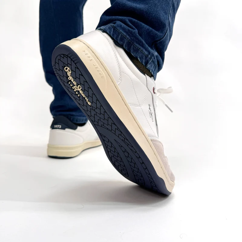 Zapatillas Pepe Jeans Kore Brit 800 Blanco