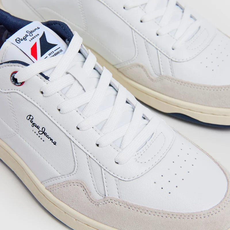 Zapatillas Pepe Jeans Kore Brit 800 Blanco