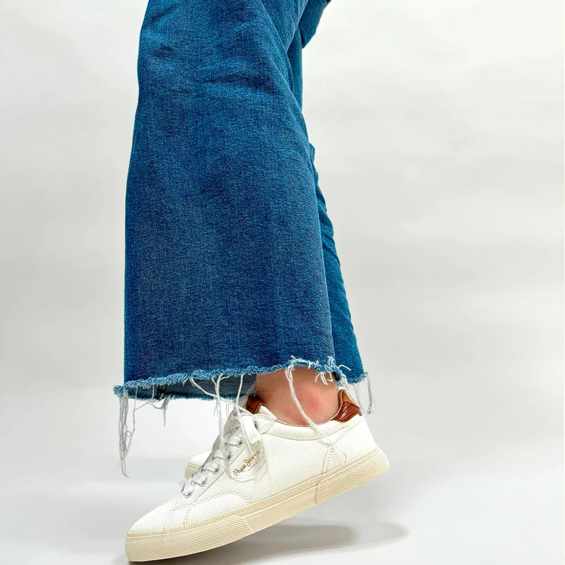 Zapatillas Pepe Jeans Kenton Street 800 Blanco Cuero