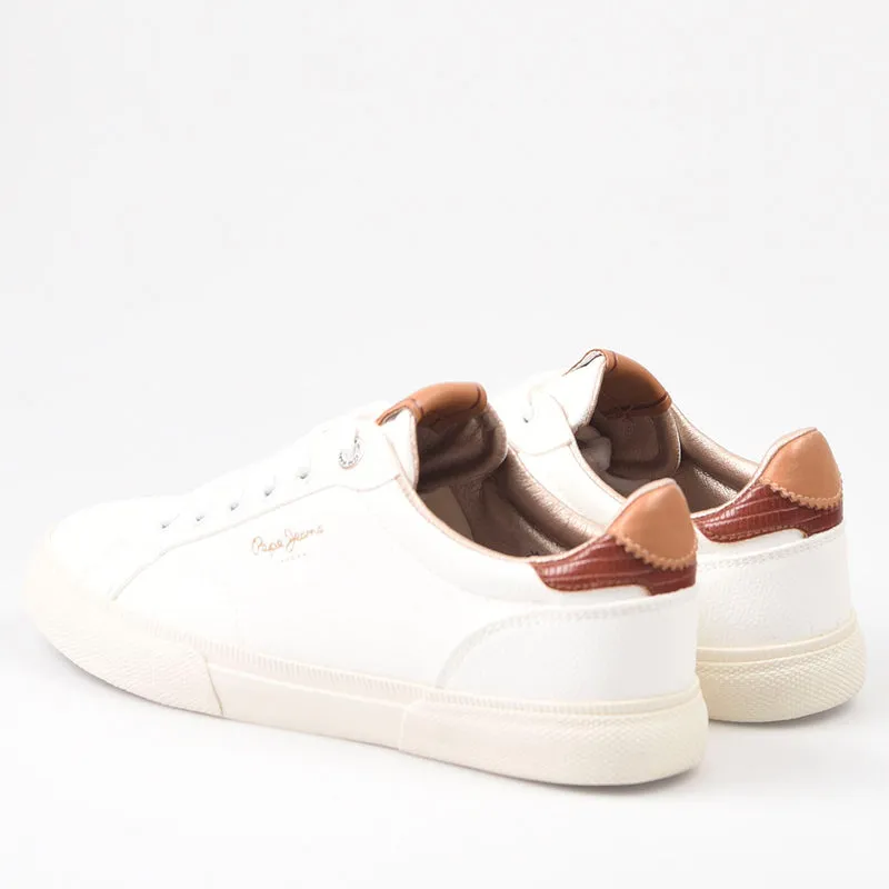 Zapatillas Pepe Jeans Kenton Street 800 Blanco Cuero