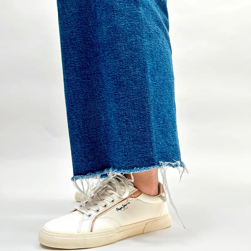 Zapatillas Pepe Jeans Kenton Mix 801 Blanco Plata