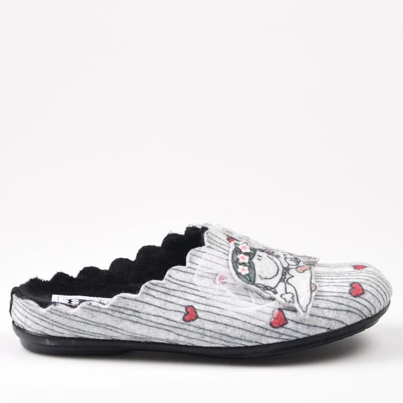 Zapatillas de Casa Marpen Slippers Recién Casados 304IV23 Gris