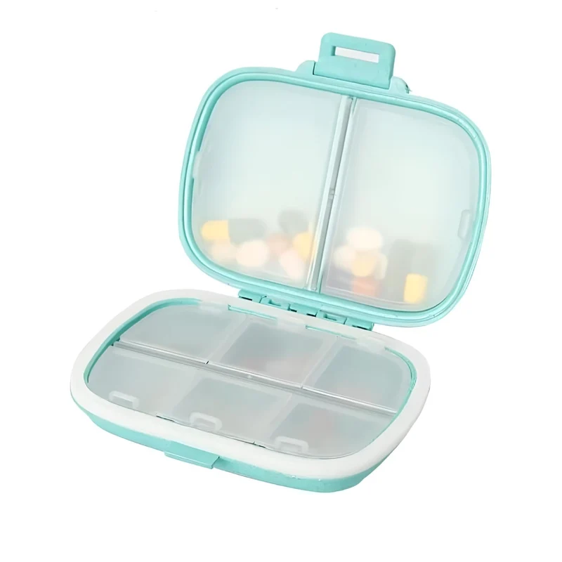 Miomu Pastillero Plástico Semanal Viaja sin Preocupaciones