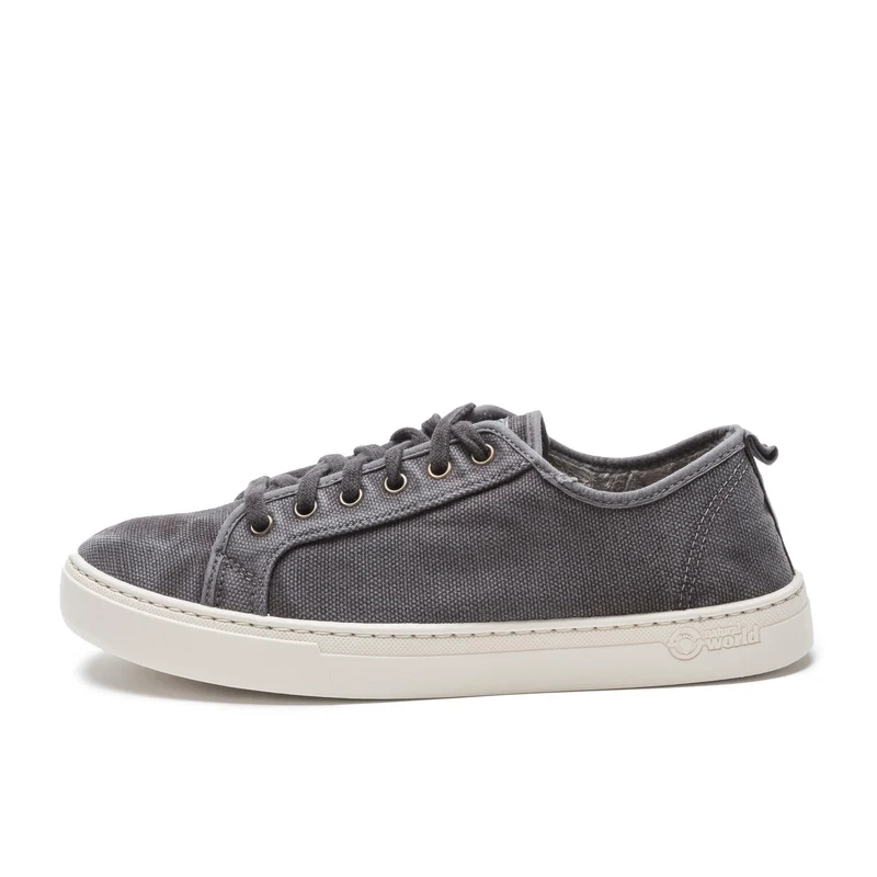 Zapatilla negro lavado 6651 Natural World