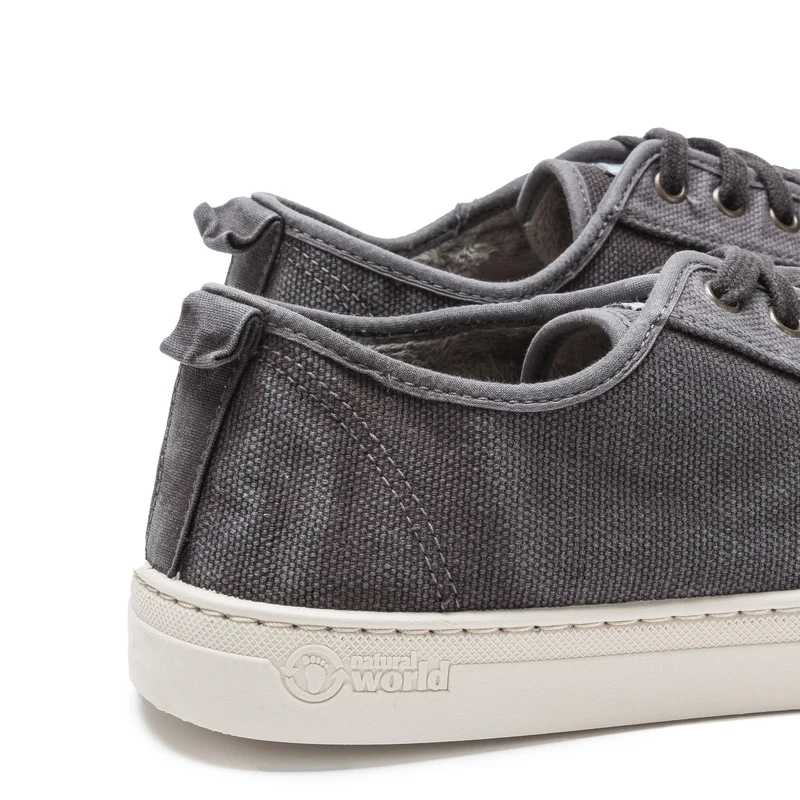 Zapatilla negro lavado 6651 Natural World