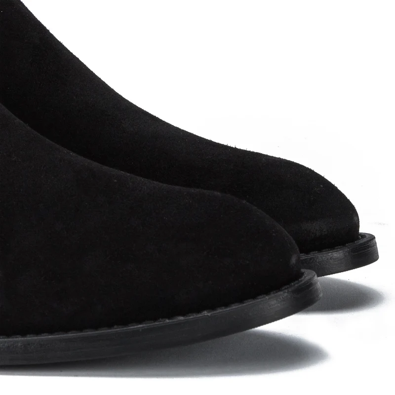 Botín serraje negro 4182 Alpe
