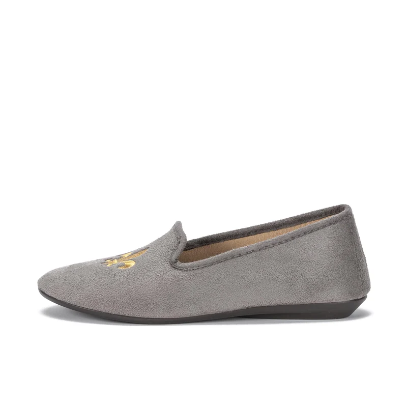 Zapatilla casa gris 598040 Norteñas