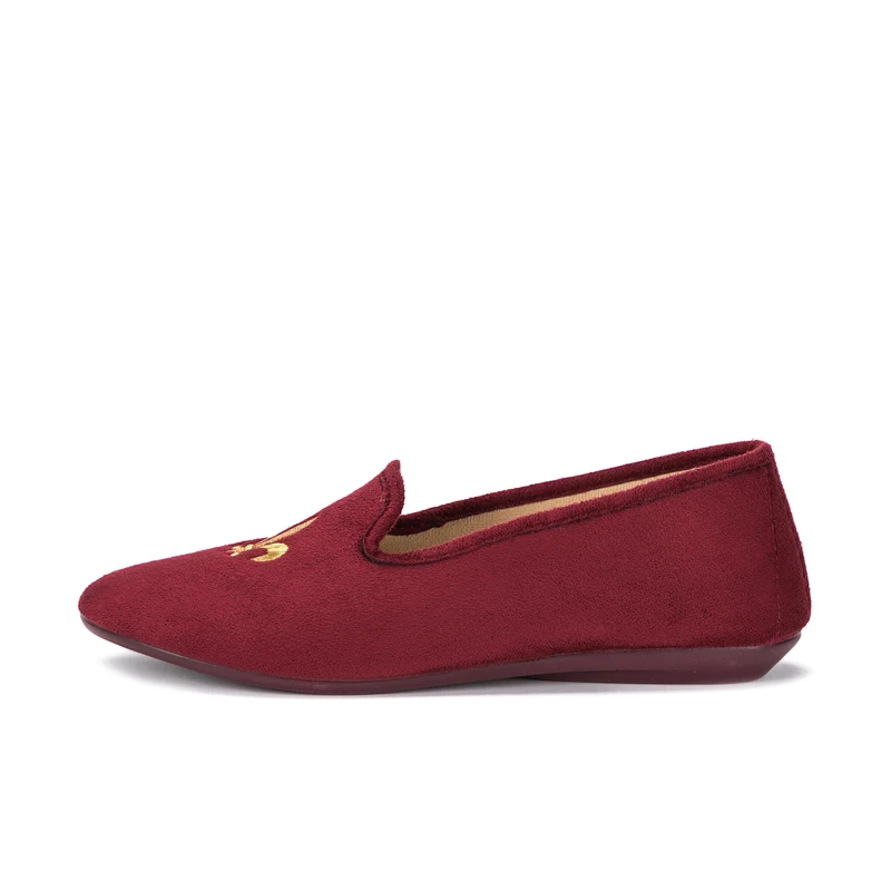 Zapatilla casa burdeos 598040 Norteñas