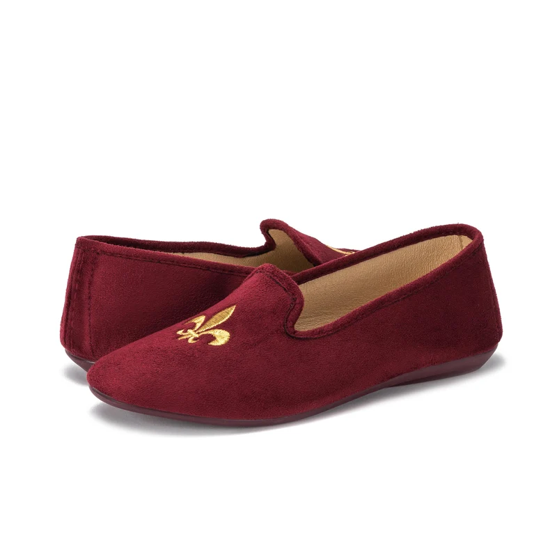 Zapatilla casa burdeos 598040 Norteñas