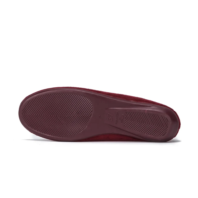 Zapatilla casa burdeos 598040 Norteñas
