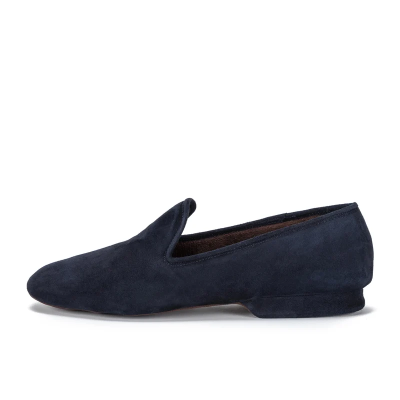 Zapatilla casa serraje azul 1430 Jeromín