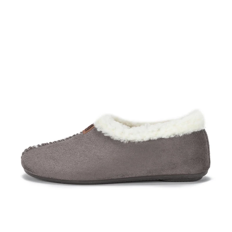 Zapatilla casa gris 4134 Norteñas