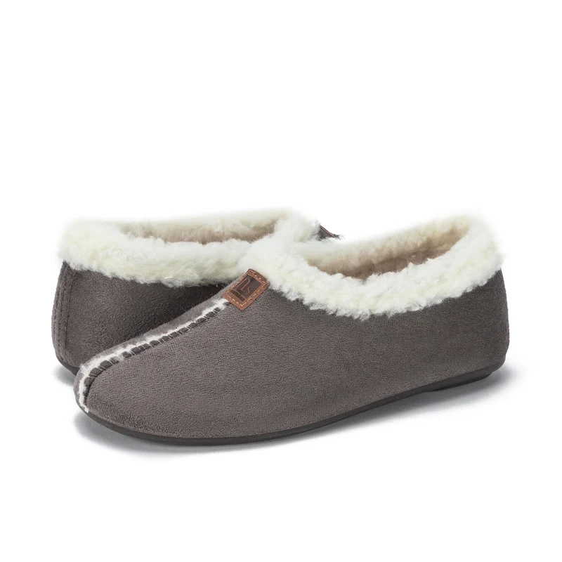 Zapatilla casa gris 4134 Norteñas