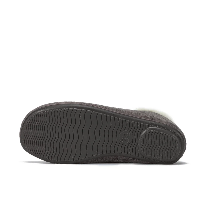 Zapatilla casa gris 4134 Norteñas