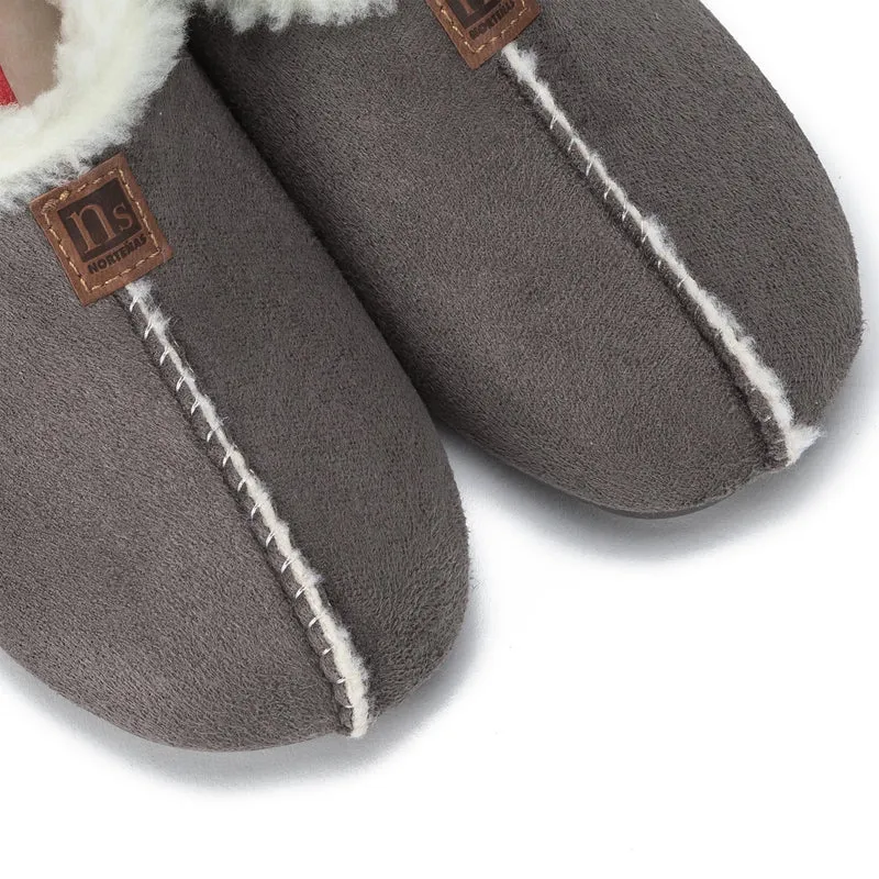 Zapatilla casa gris 4134 Norteñas