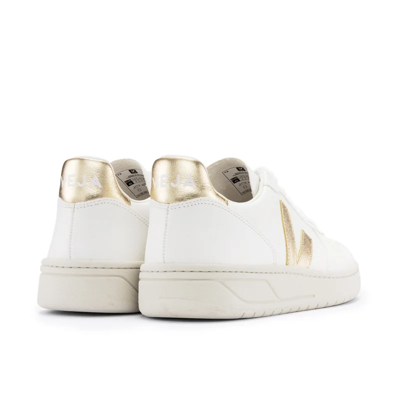 Deportiva blanco/oro V10 Veja