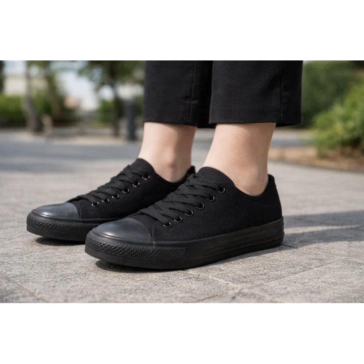 HOMBRE DEPORTIVA LONA PUNTA NEGRO
