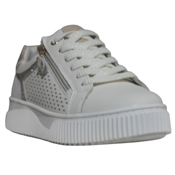 MUJER DEPORTIVA PIEL GRETA BEIGE