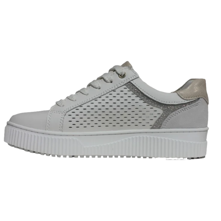 MUJER DEPORTIVA PIEL GRETA BEIGE