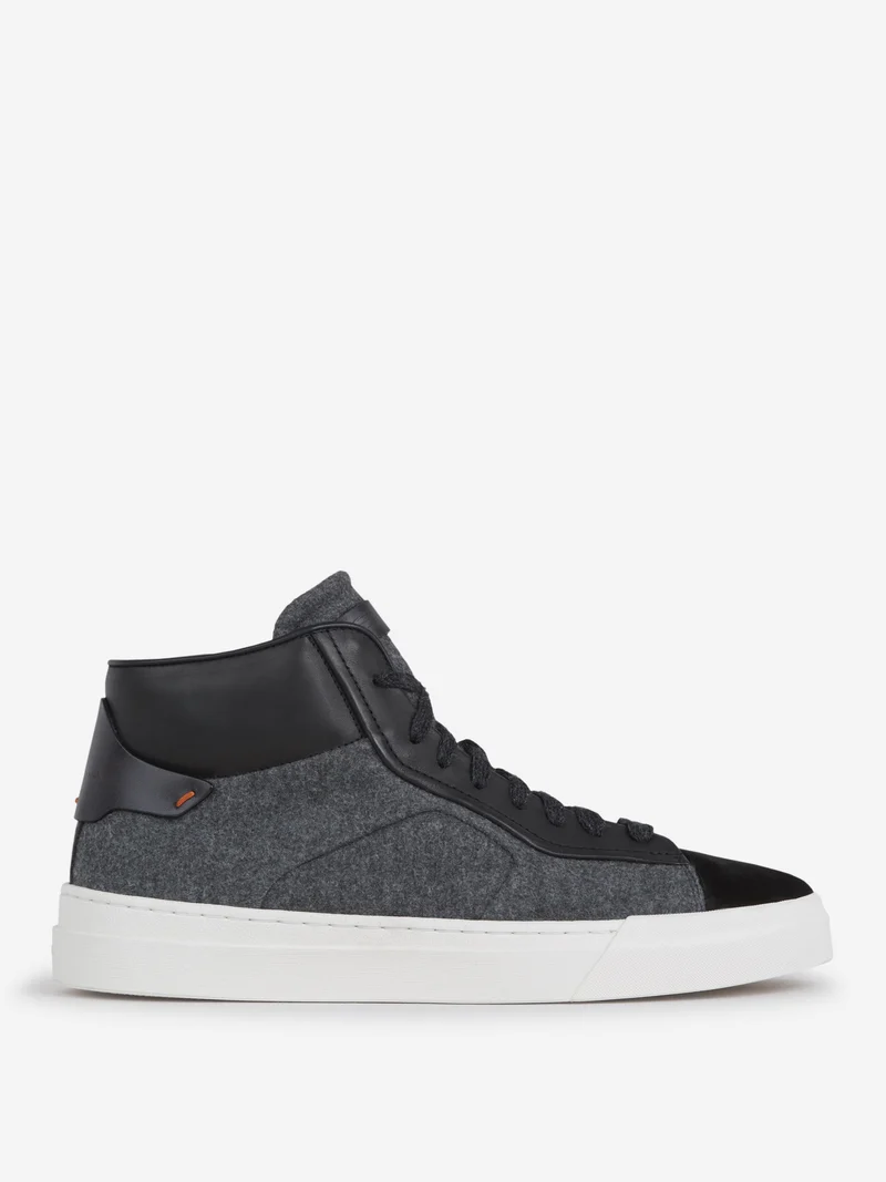Sneakers Punto Y Piel