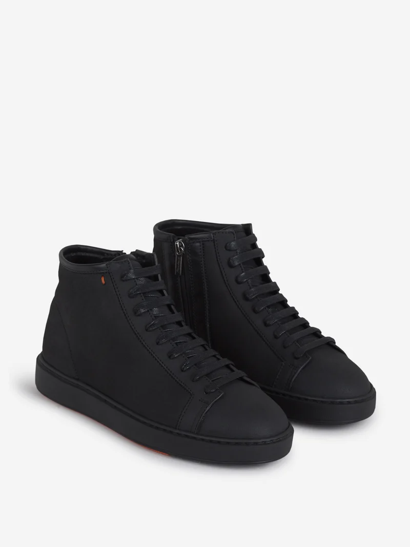 Sneakers Altas Piel