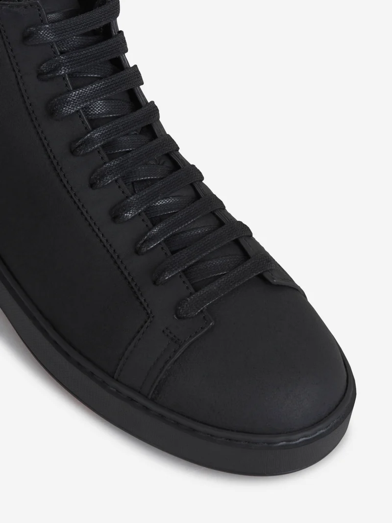 Sneakers Altas Piel
