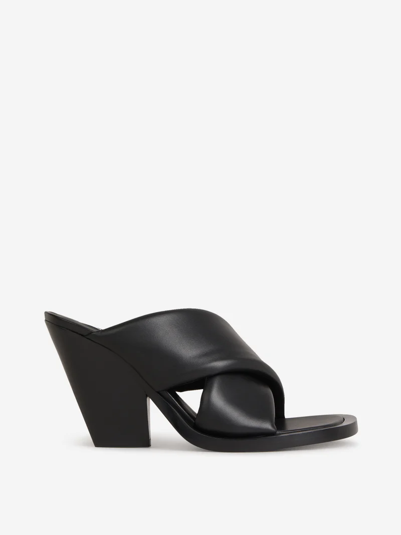 Sandalias Acolchadas Piel