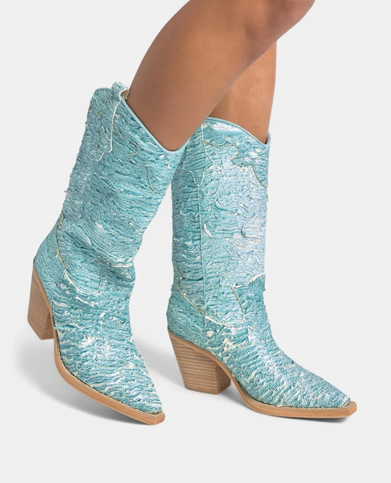 MEDIA BOTA BORDADOS