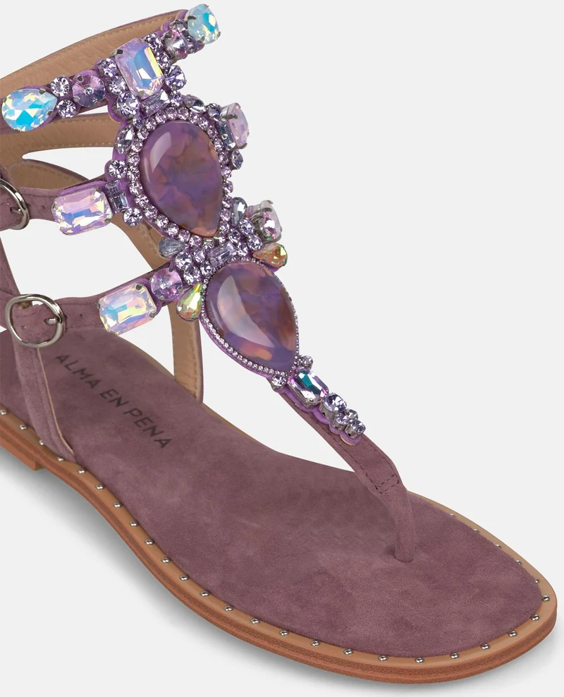 SANDALIA ESTILO GRIEGO JOYA