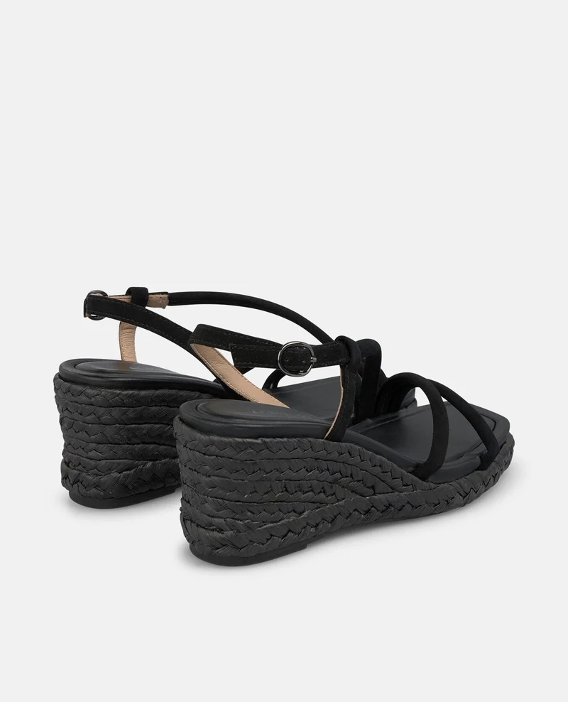 SANDALIA CUÑA TUBULAR