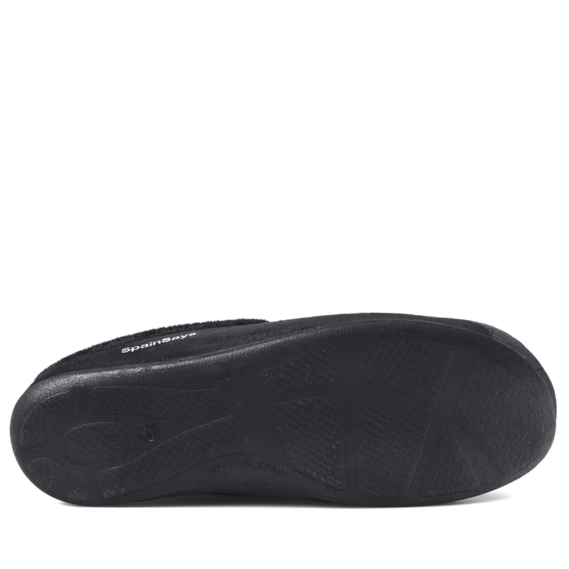 Zapatillas de Casa Marpen Slippers Hasta Luego Mari Carmen CSP2 Negro