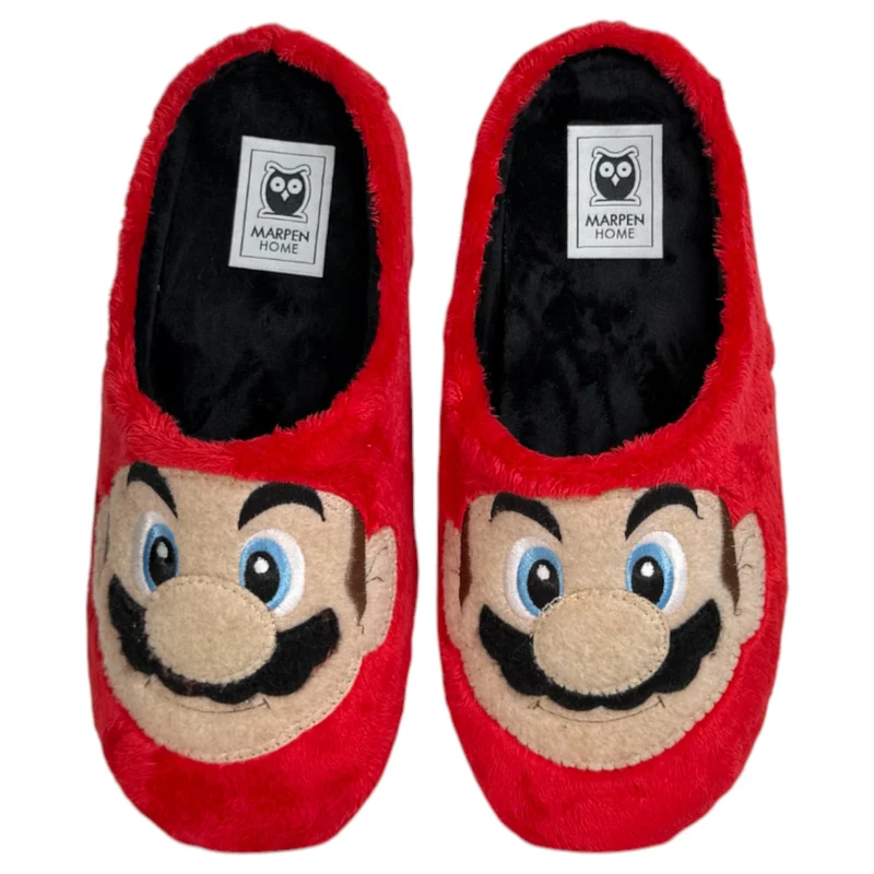 Zapatillas de Casa Marpen Slippers Super Mario 607IV20 Rojo