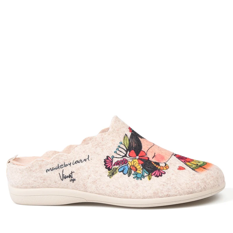 Zapatillas de Casa Vivant Vida 212660 Beig